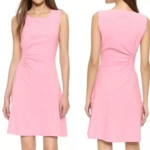 Diane Von Furstenberg Women
Size 14 Ice Pink Dayna Ruched
Dress DVF